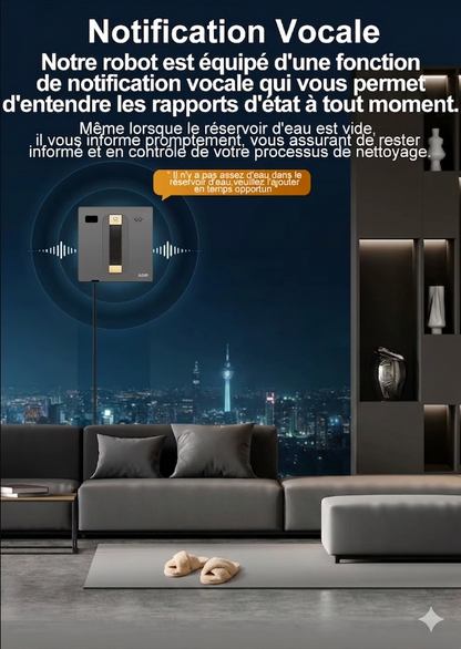 Robot lave vitre