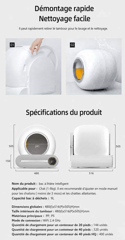 Litiere automatique | Novattix™