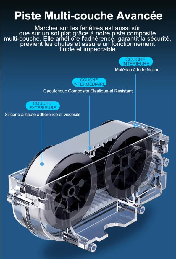 Robot lave vitre