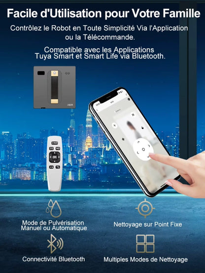 Robot lave vitre