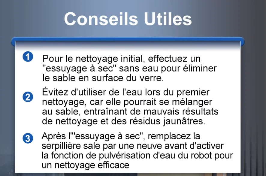 Robot lave vitre