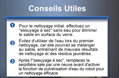 Robot lave vitre