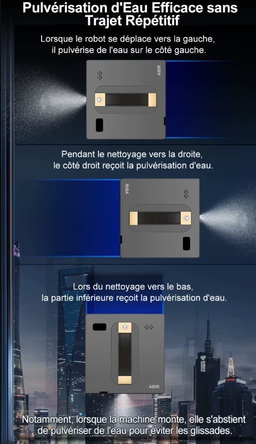 Robot lave vitre