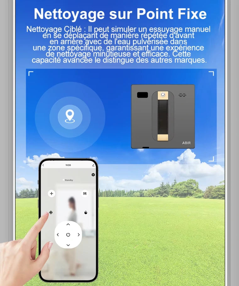 Robot lave vitre
