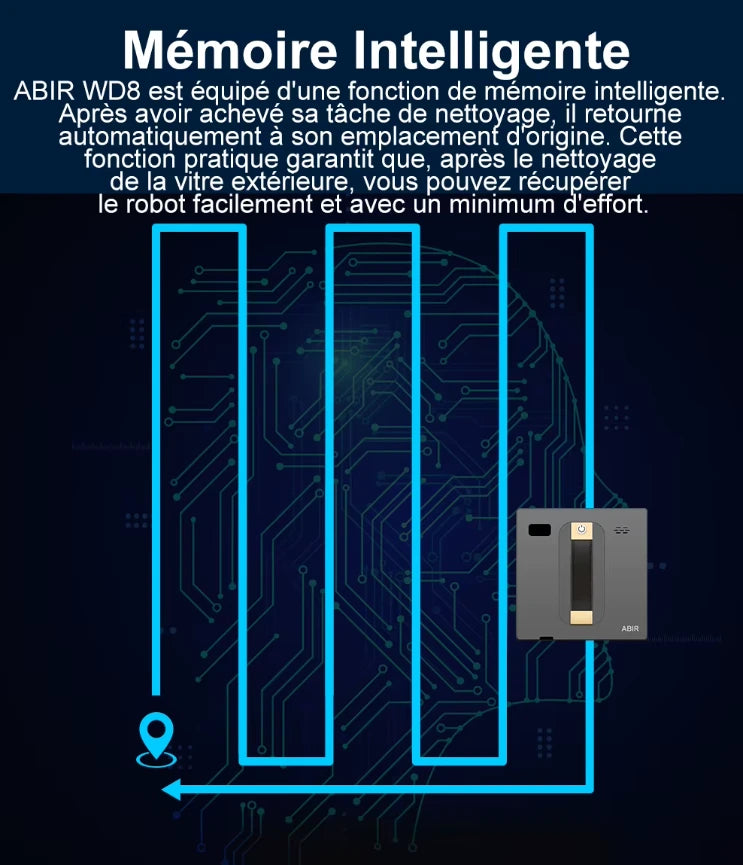 Robot lave vitre